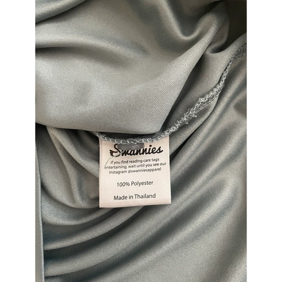 Swannies Performance Golf Polo Slate Gray Tiger Bear Umbrella Mens Medium - Picture 6 of 7